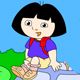 Dora and Nature Coloring Game