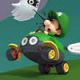 Baby Luigi Car Puzzle Game