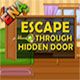 Escape through hidden door Game