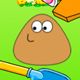 Pou Garden Decoration