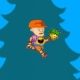 Baldheaded Strong Forest Adventure - Free  game