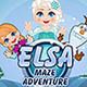 Elsa Maze Adventure Game