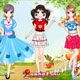 Three Girls Dress Up Game