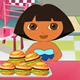 Dora Love Hamburger Game