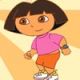 Dora eat mooncake