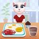 Talking Angela Cooking Breakfast Game