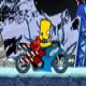 Bart New Year Bike Game