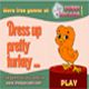 Dress up pretty turkey Game