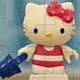 Cute Hello Kitty on the Beach