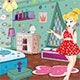 Tinkerbell Polka Dots Bedroom