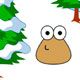 Pou decorated winter