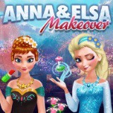 Anna and Elsa Makeover - Free  game