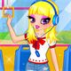 Bus Girl Dress Up Game Game