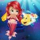 Baby Ariel Fish Game