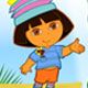 Dora Fruit Slingshot Game