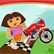 Dora Motorcycle Race Game