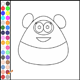 Color Pou Panda