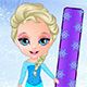 Princess Elsa Snowboarding