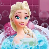 Elsa Beauty Bath Game