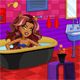 Clawdeen Wolf Bathroom Decoration