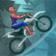 Spiderman Ice Bike Game